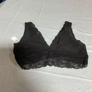 Lace Bralette - Black